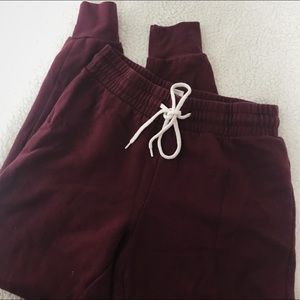 MAROON JOGGERS